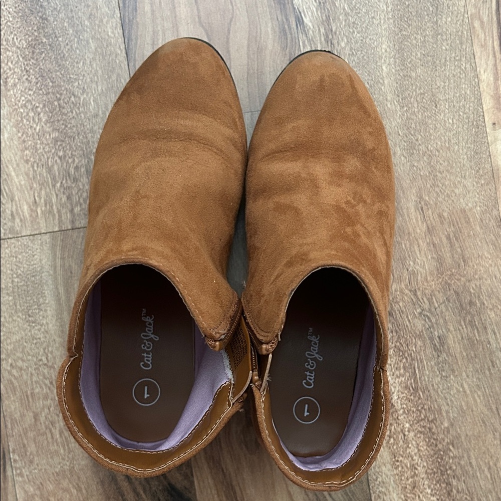 Cat & Jack Women's Brown Ankle Booties